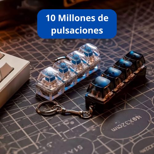 Llavero con teclado LED