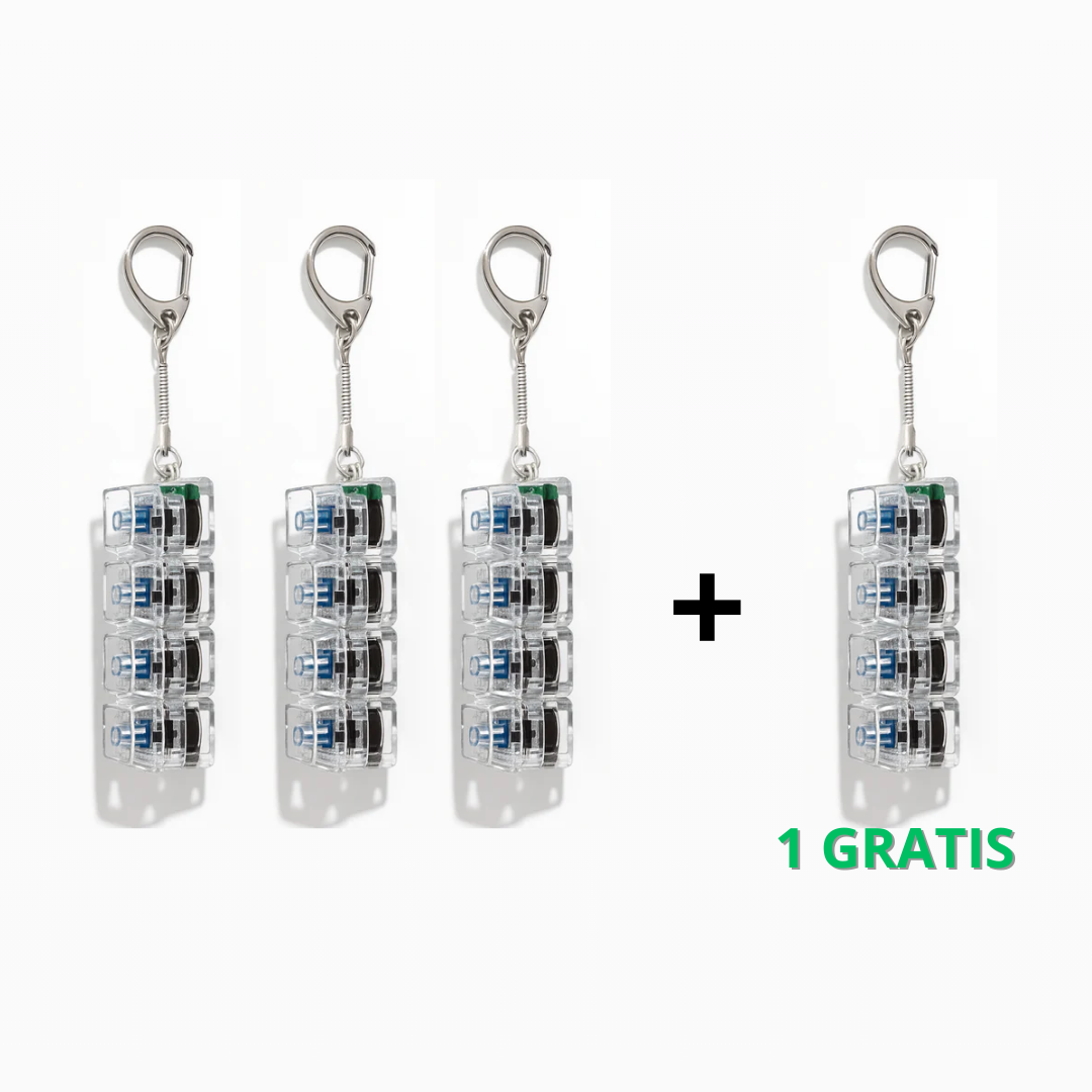 Llavero con teclado LED