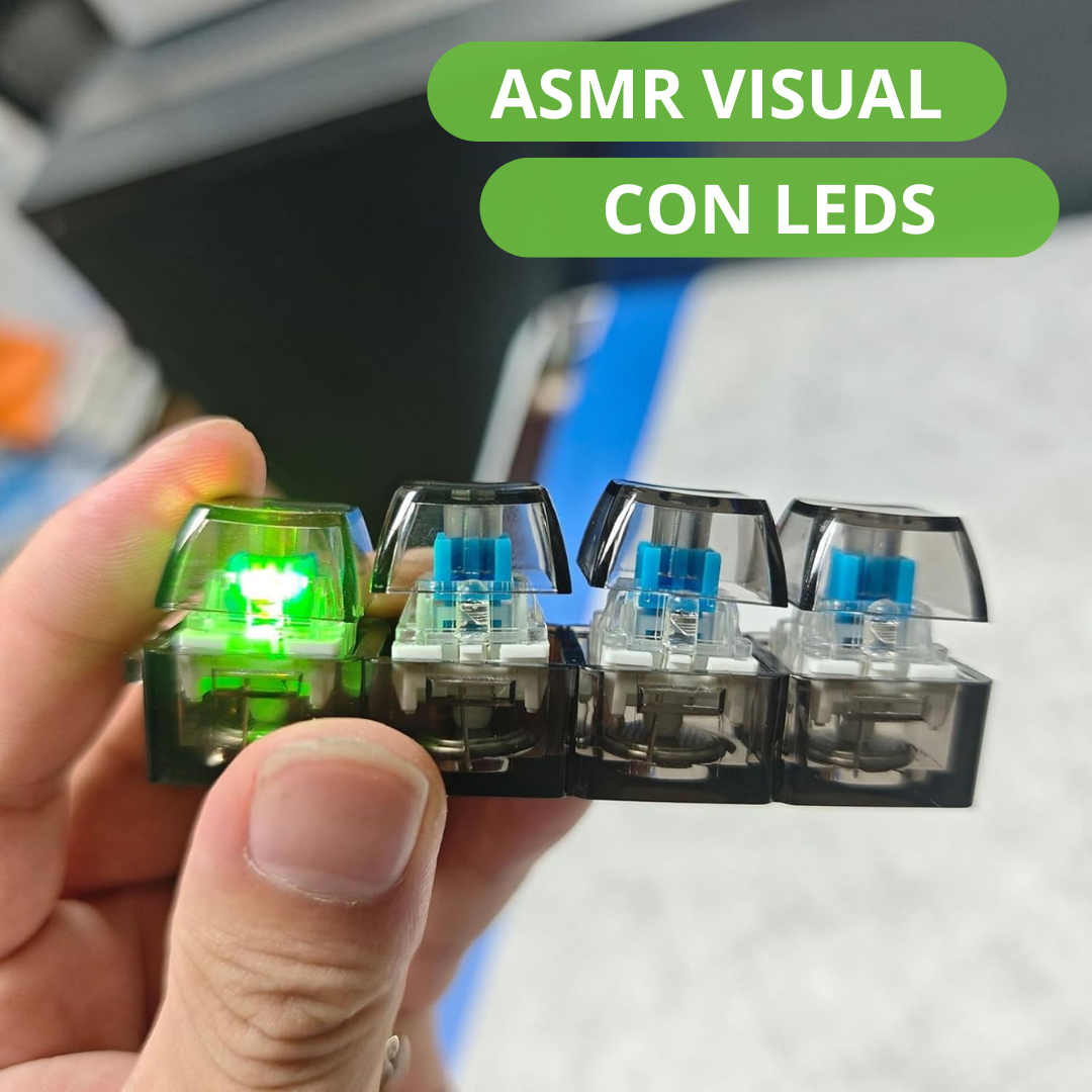 Llavero con teclado LED