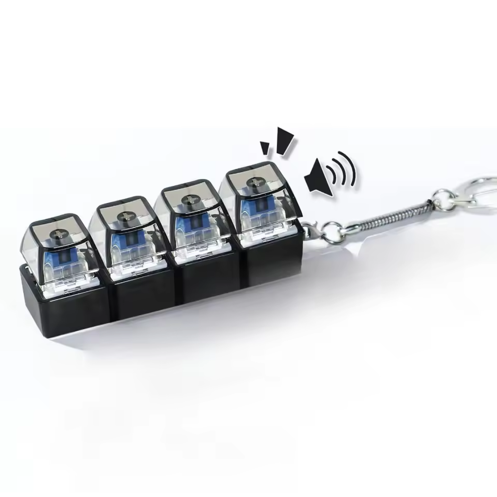 Llavero con teclado LED